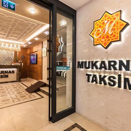 Mukarnas Taksim Hotel Istambul Exterior foto